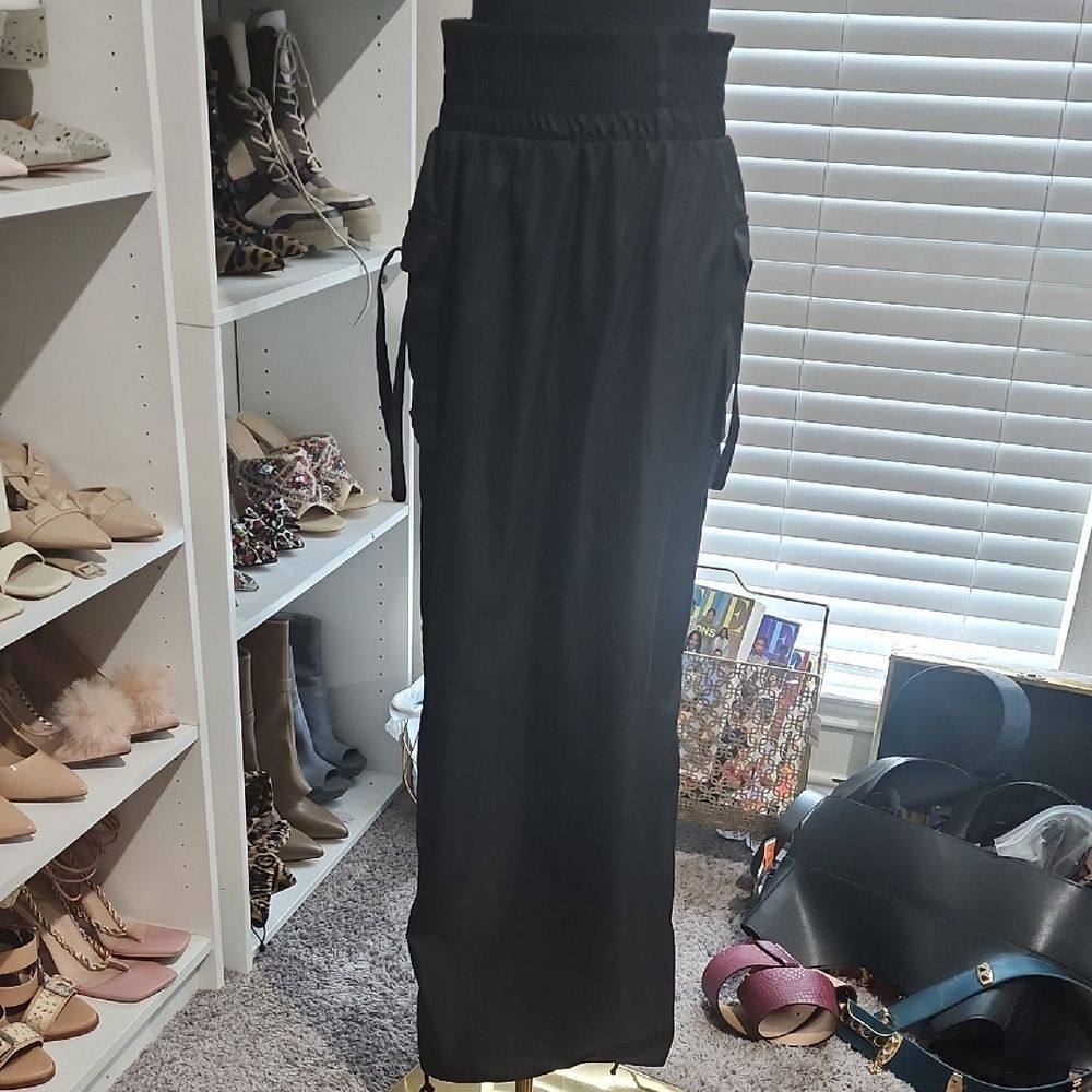 Chic Black Maxi Skirt